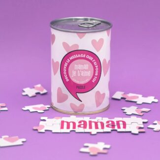 Puzzle à message - Maman je t'aime